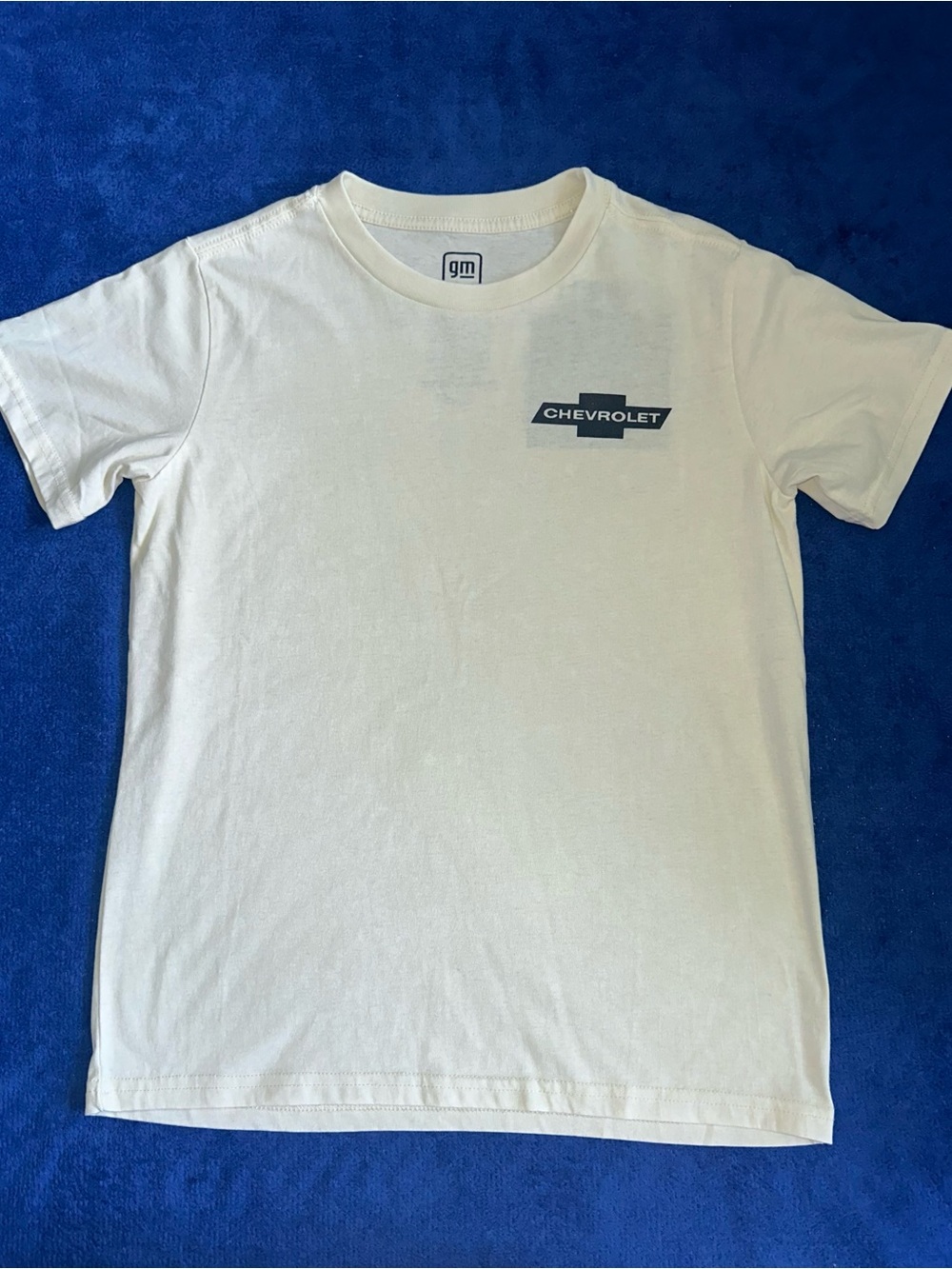 GM American Muscle Chevrolet Camaro Boys T-shirt top Tee 10/12 NWT Beige